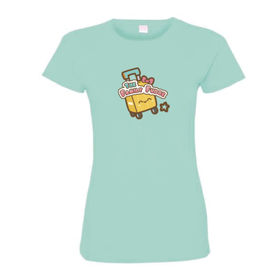 Girls' Cut T-shirt: Suzie Suitcase